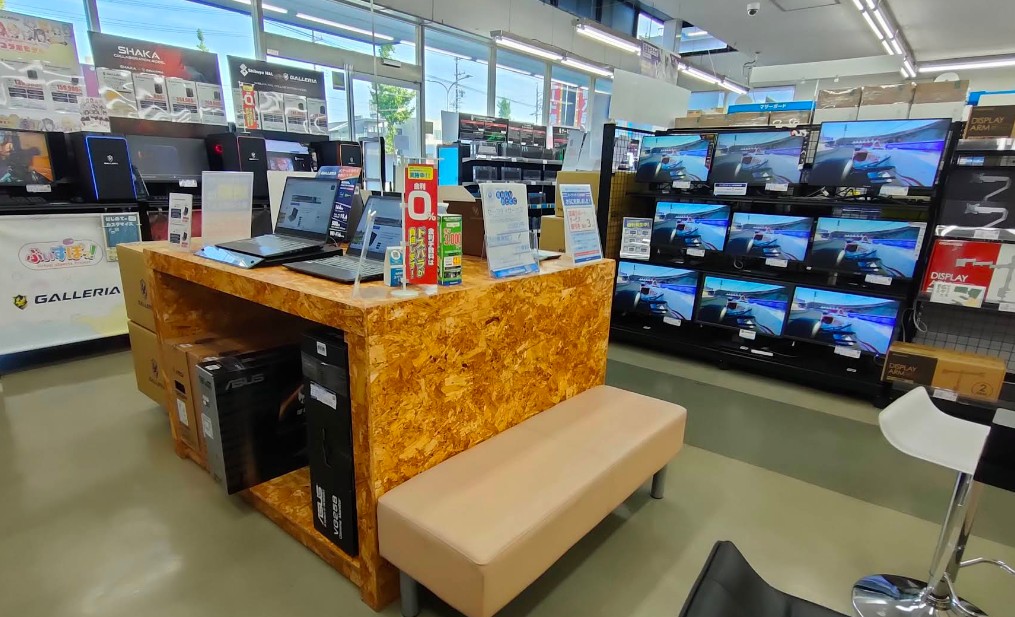 ドスパラ 浜松店 レビュー口コミ