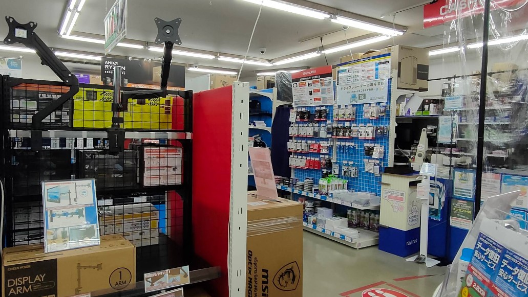 ドスパラ 浜松店 レビュー口コミ