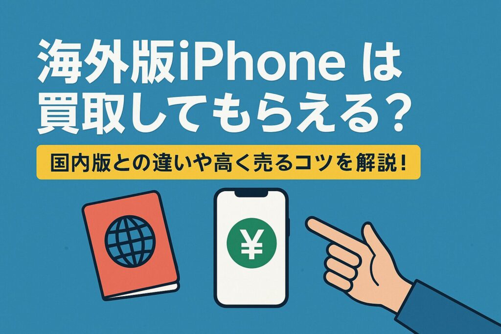 海外版 iPhone 買取