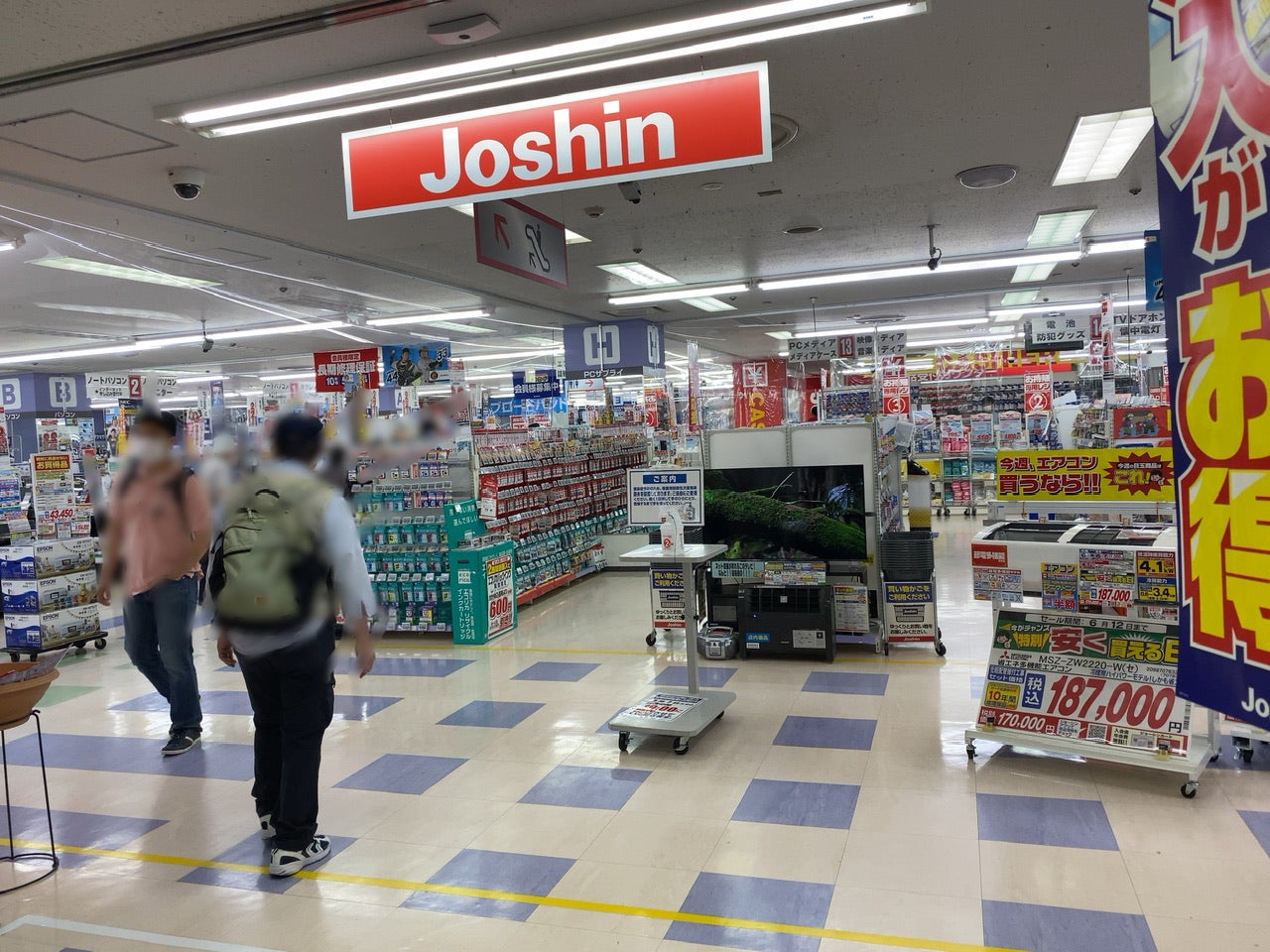 ジョーシンつかしん店　レビュー　口コミ