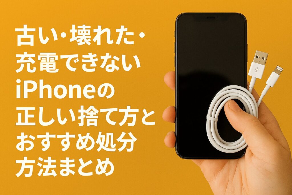 iPhone 捨て方