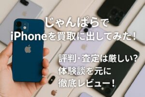 じゃんぱらでiPhoneを買取に出してみた! 体験談を元に徹底レビュー!