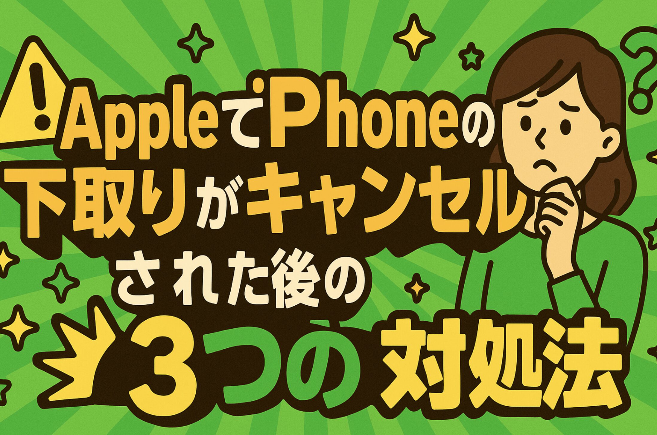 iPhone下取り　キャンセルされる　アップル