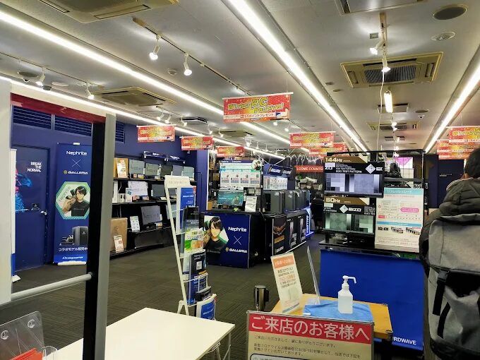 ドスパラ 大阪なんば店　レビュー 口コミ