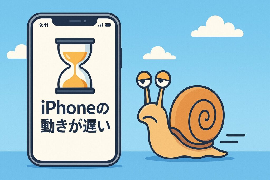iPhone　動きが遅い
