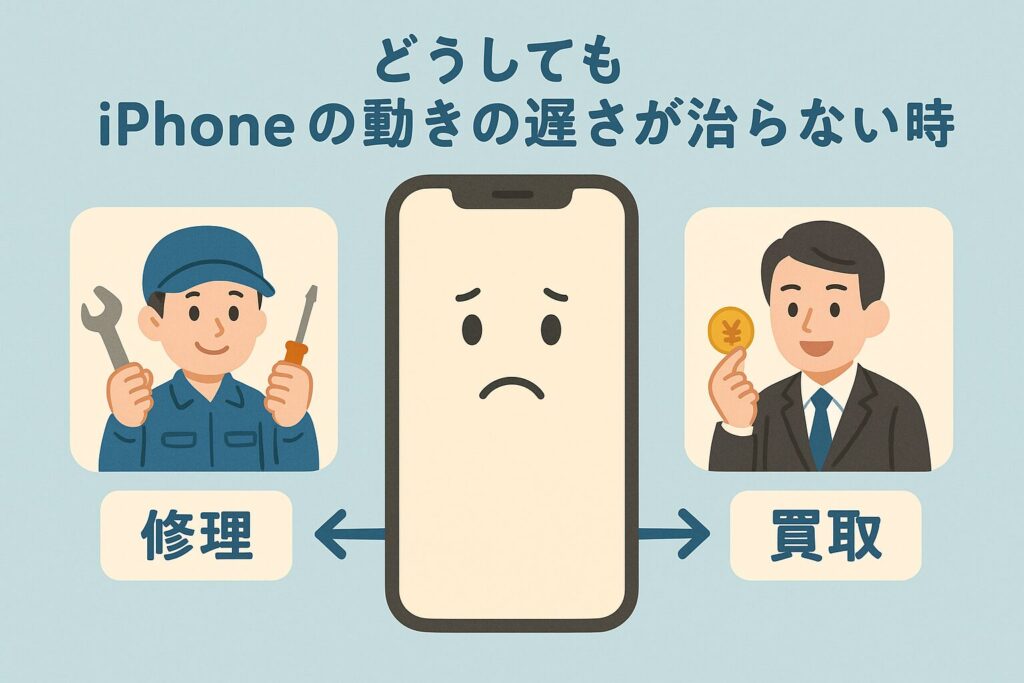 iPhone 動きが遅い