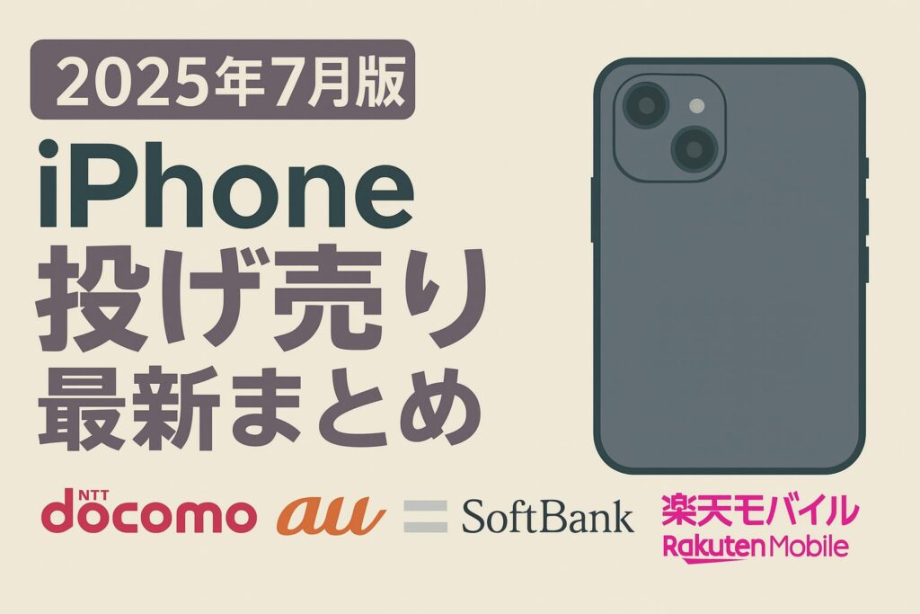 iPhone 投げ売り 買取