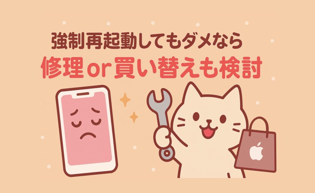 iPhone 強制初期化