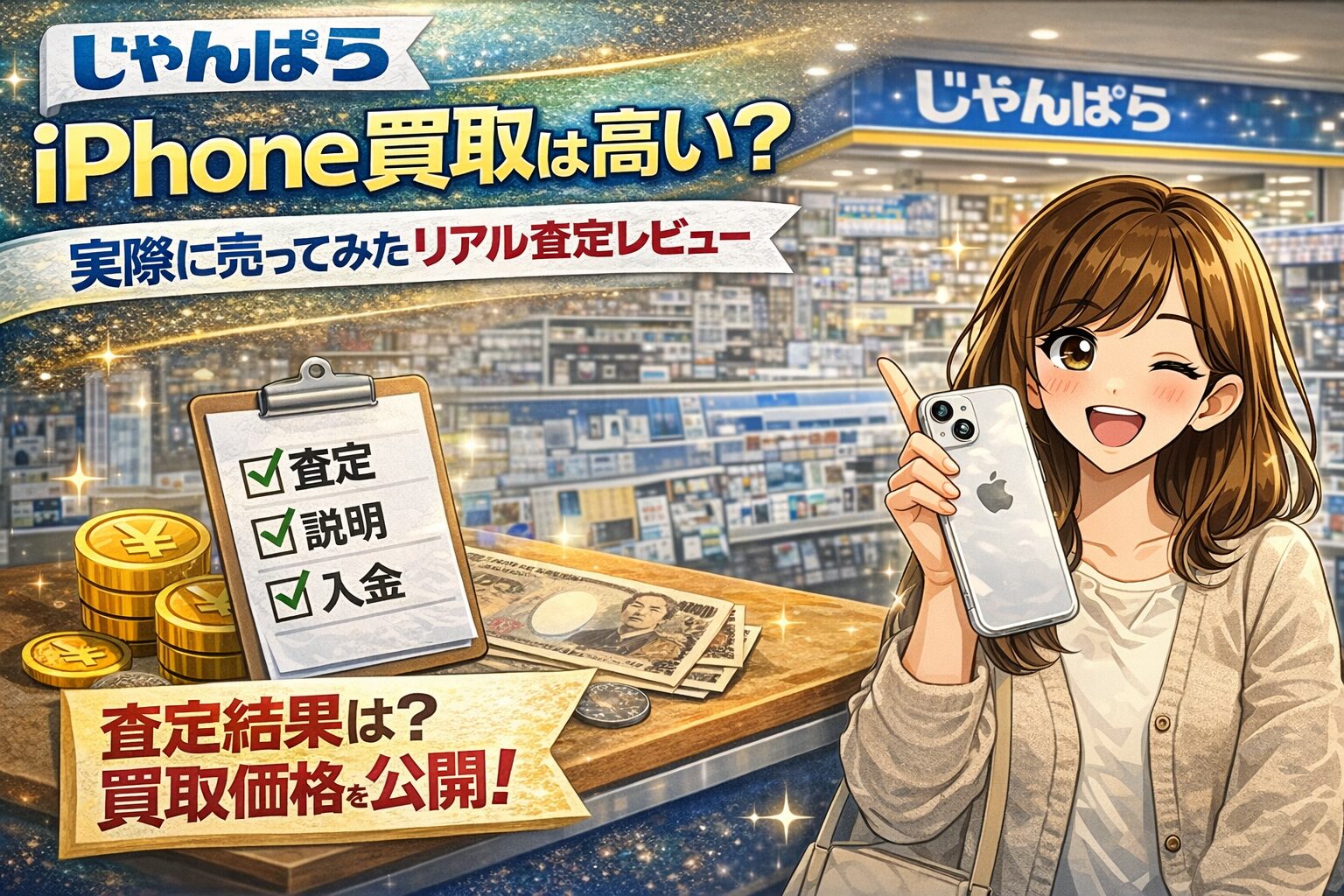 じゃんぱらでiPhoneを買取に出してみた！ 体験談を元に徹底レビュー！