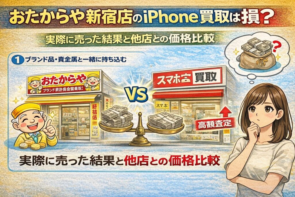 おたからや iPhone 買取