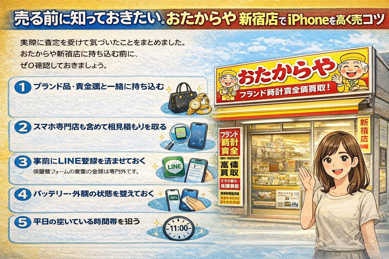 おたからや iPhone 買取