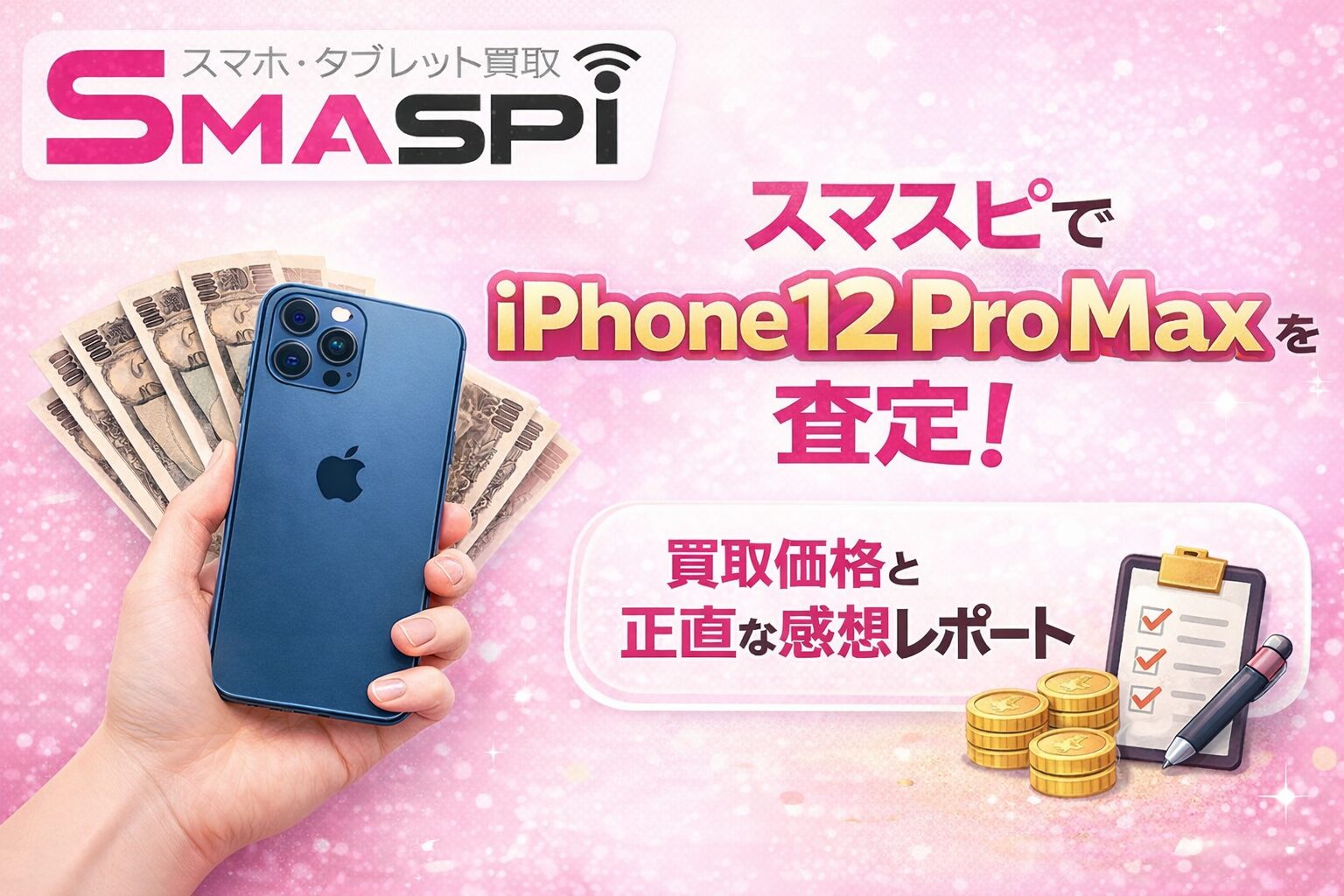 スマスピでiPhone 12 Pro Maxを査定！買取価格と正直な感想レポート