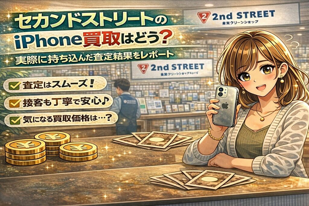セカンドストリート iPhone 買取