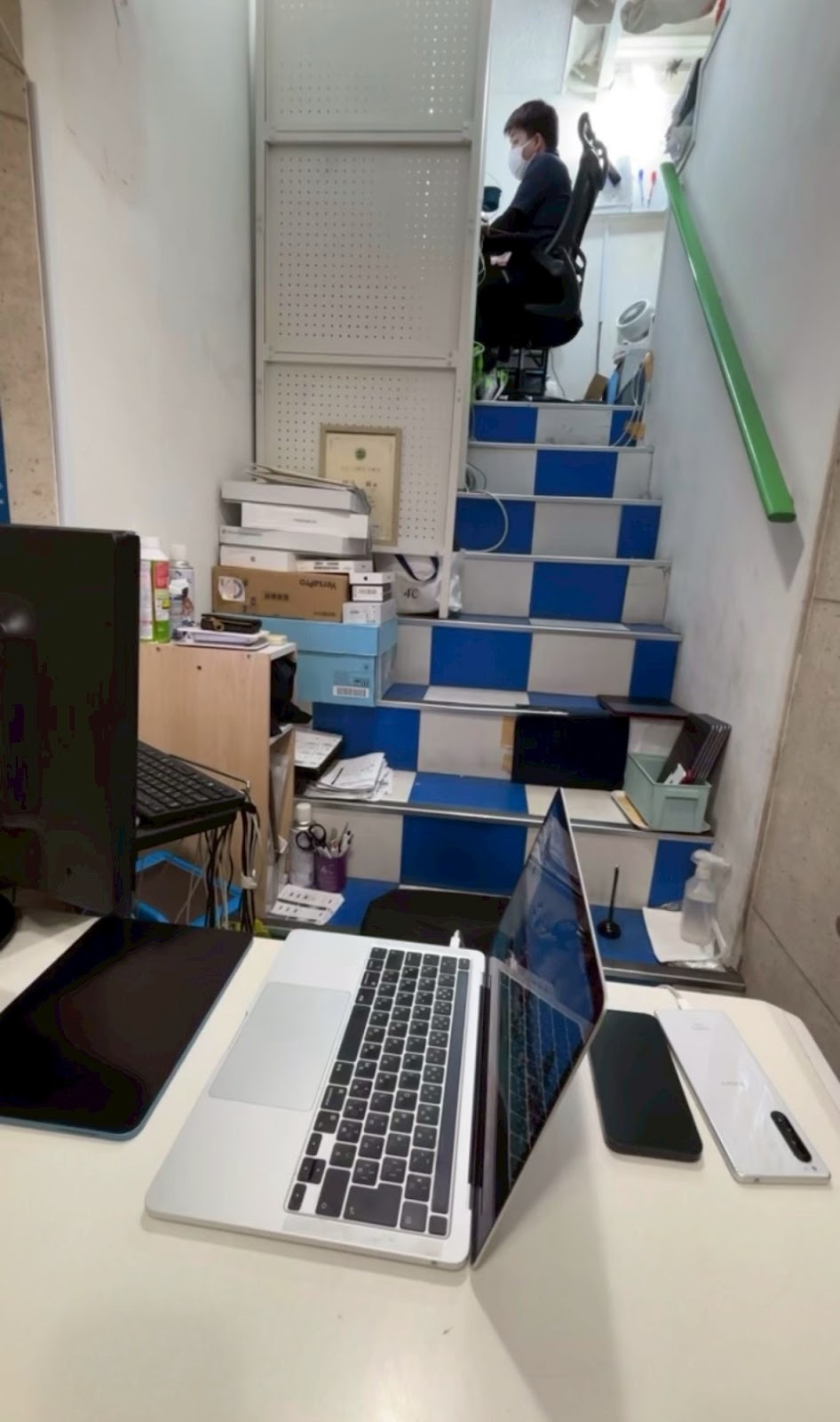 スマートバイヤー梅田店 受付から査定開始までの様子